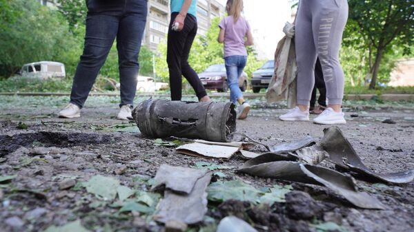 Ukrayna Ordusu Gorlovka’da Bir Tırı İHA ile Vurdu: 2 Sivil Hayatını Kaybetti