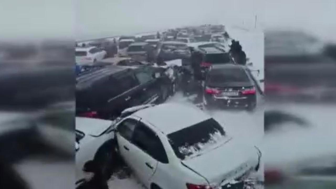 Kaosun Ortasında Kazakistan'da Büyük Kaza!