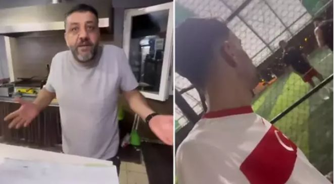 Halı sahada 33 bin lira hesap ödediler